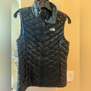 The North Face Charcoal Quilted Jacket